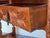 19th Century Catalan Spanish Carved Walnut Console Sofa Table, Four Drawers For Sale - Image 14 of 18