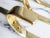 Gold Modernist Austrian Aluminium Wall Hooks, 1950s, Set of 5 For Sale - Image 8 of 11