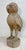 This large antique hand-carved solid wooden Folk Art owl sculpture is a unique and charming decorative statue. The...