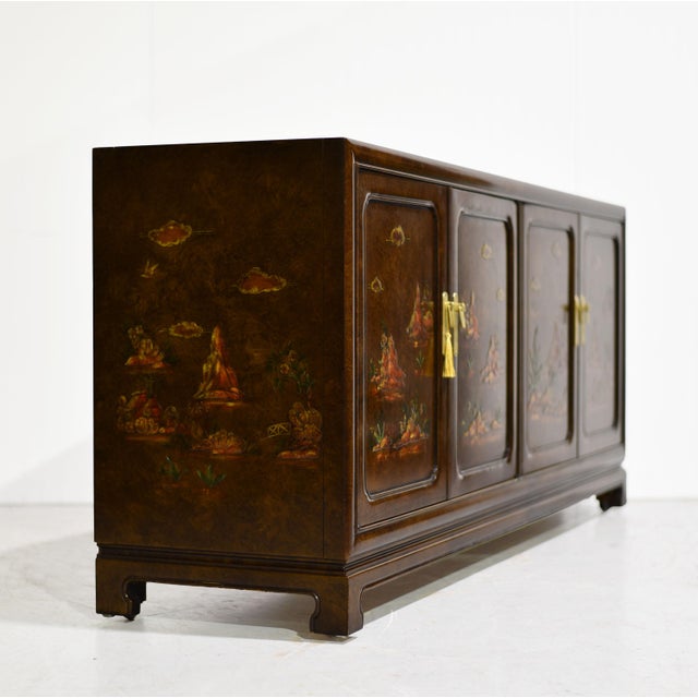 Mid Century Chinoiserie Sideboard by John Widdicomb For Sale In Chicago - Image 6 of 18