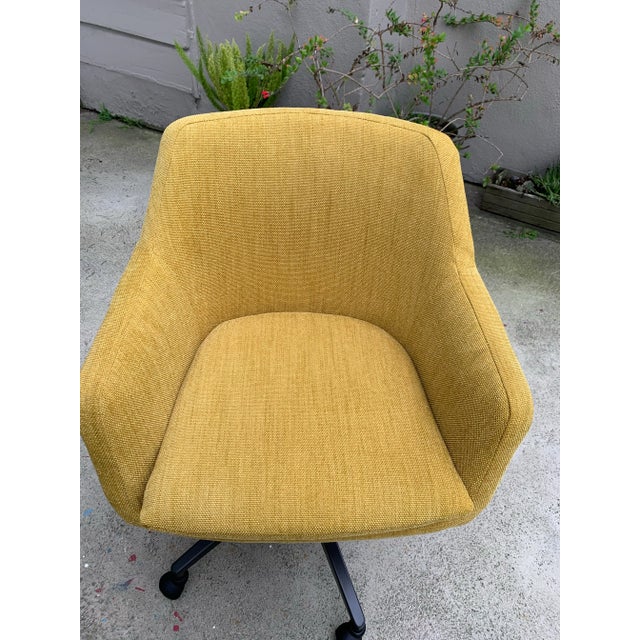 Style meets comfort in this sleek and functional office chair from West Elm. The Helvetica Swivel Chair features a fully...