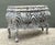 Black Vintage Hand Painted Zebra Bombe Chest For Sale - Image 8 of 18