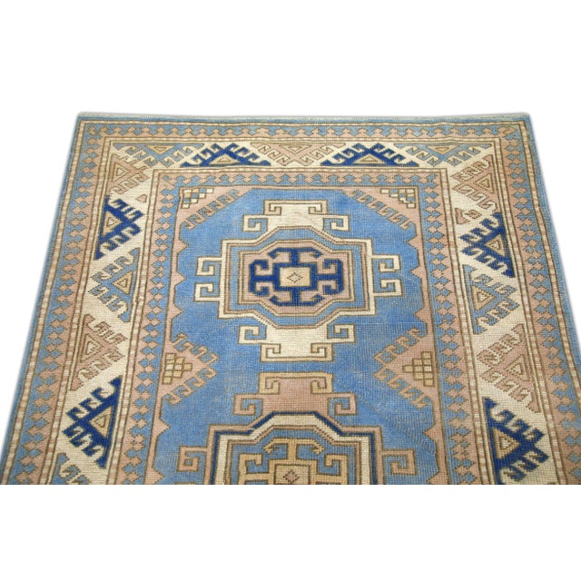 Vintage Turkish Rug 4'4" x 6'9" For Sale - Image 4 of 6