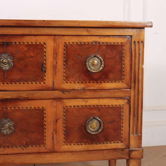 French Commode in Walnut, 1880 For Sale - Image 4 of 11