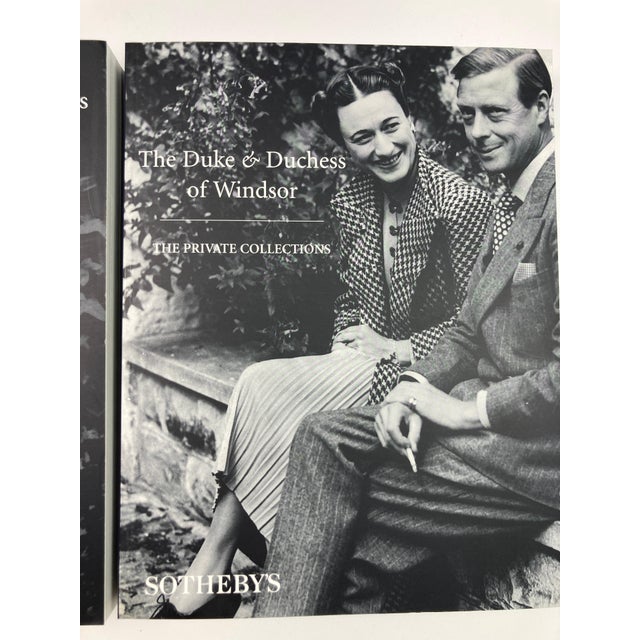 Victorian The Duke and Duchess of Windsor Auction Sothebys Books Catalogs in Slipcase Box For Sale - Image 3 of 12