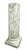 19th Century Handmade Green and White Marble Columns, Italy, Set of 2 For Sale - Image 4 of 5