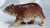 Mid-Century Modern Vintage Relco Ceramic Porcelain Brown Bear Figurine Japan For Sale - Image 3 of 6