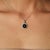 Black Delicate Yet Bold 5.71 Ct Black Star Pendant for Special Occasions For Sale - Image 8 of 12