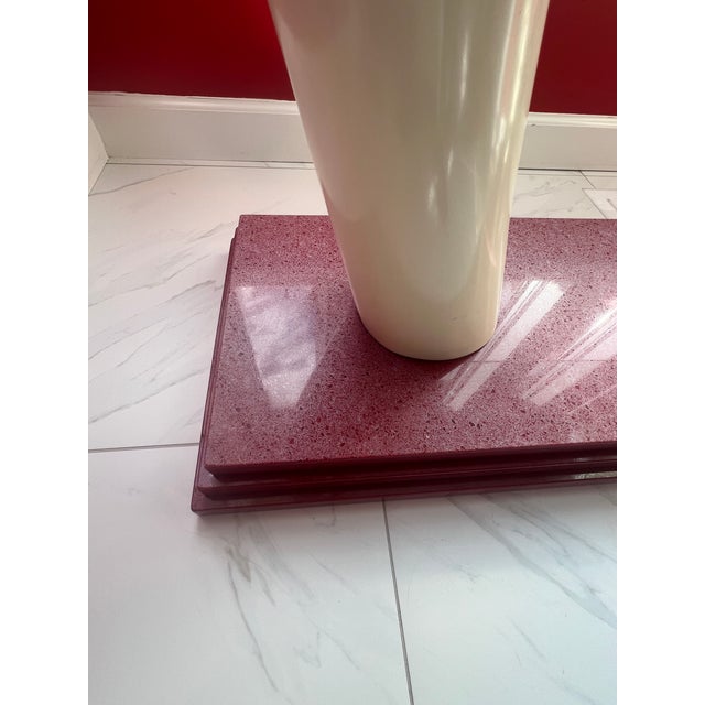 Beautiful Faux Elephant Tusks Etagere . Circa 1960's For Sale In Saint Louis - Image 6 of 7