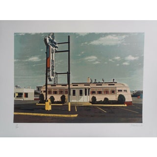 1980s "Yankee Clipper" Screenprint by John Baeder For Sale