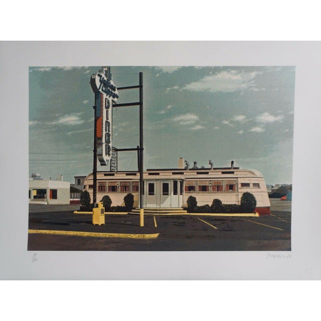 1980s "Yankee Clipper" Screenprint by John Baeder For Sale