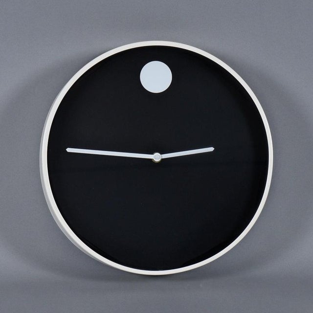 Howard Museum Wall Clock by Nathan George for Howard Miller, 1970s For Sale - Image 4 of 12
