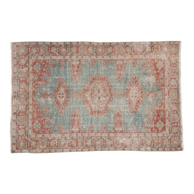 Vintage Distressed Veece Rug - 3'5" x 5'2" For Sale
