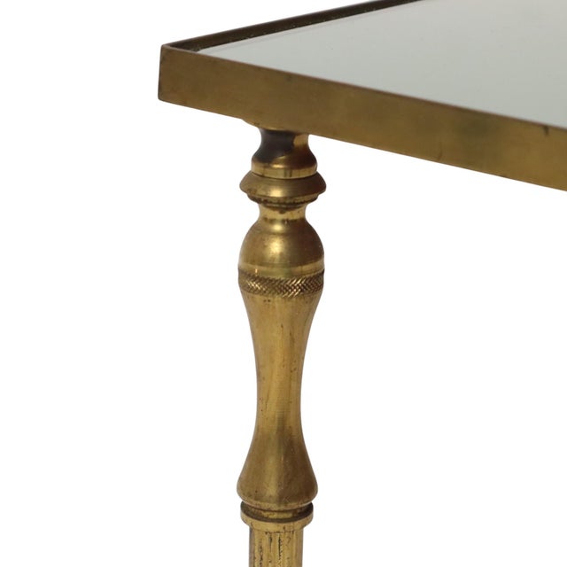 Brass Side Table from Maison Jansen, France, 1960s For Sale - Image 9 of 18