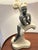 Paint Vintage 1950s Continental Art Lamps With New Shades. 22" Tall. Male & Female Figures - a Pair For Sale - Image 7 of 12