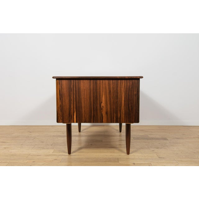 Mid-Century Modern Rosewood Desk by Svend Åge Madsen for Falster Møbelfabrik, Denmark, 1960s For Sale - Image 7 of 18