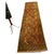 Orange Vintage Hall Runner Rug with Pattern, 1930 For Sale - Image 8 of 8