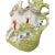 Antique English Victorian Staffordshire Painted Pastille Burner For Sale - Image 4 of 6