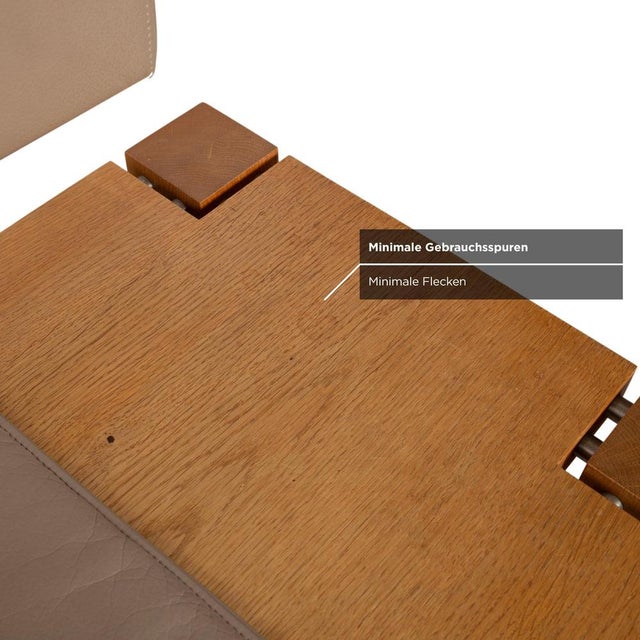 Wooden Bench in Brown by Janua For Sale - Image 10 of 18