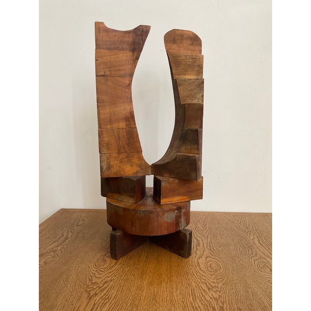 Introduce a bold touch of architectural history to your space with this striking antique industrial factory mold...