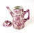 Late 20th Century Late 20th Century Hand-Painted Chinoiserie Porcelain Pitcher For Sale - Image 5 of 8