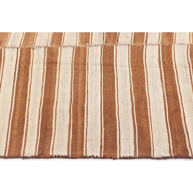 Mid 20th Century Doris Leslie Blau Vintage Turkish Kilim Rug For Sale - Image 5 of 9