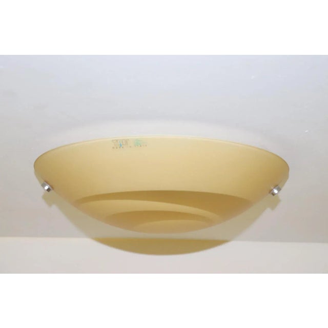 Itre Giro Modern Murano Ceiling Lamp Amber Glass For Sale - Image 4 of 10