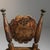 19th Century 19th Century Sweden Weathered Honey Oak Carved Oak Swivel Chair For Sale - Image 5 of 11