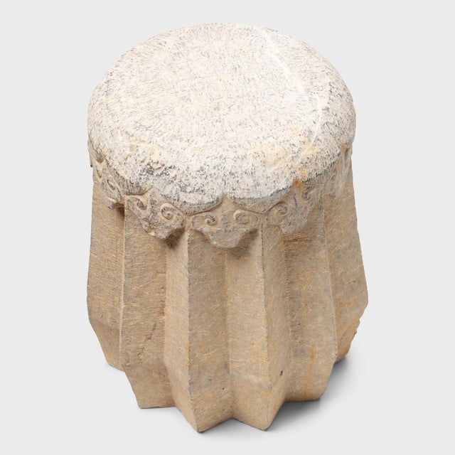Drum-form stools such as this were traditionally used in gardens and outdoor pavilions where upper class scholars read,...