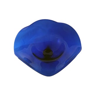 International Silver Co. Cobalt Blue Bowl For Sale