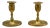 Candleholders from Skultuna Messingsbruk, Sweden, 1840s, Set of 2 For Sale