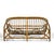 Wood Rattan Sofa by Clark Casual For Sale - Image 7 of 10