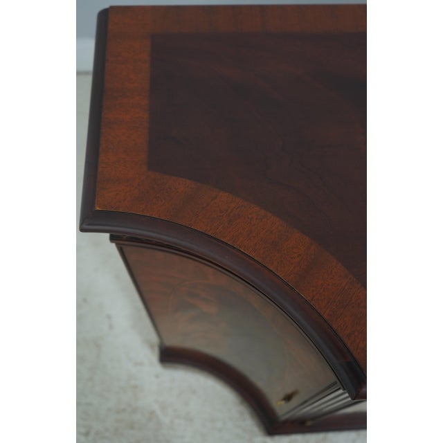 Henkel Harris Mahogany Inlaid Four Door Server Credenza For Sale - Image 14 of 18