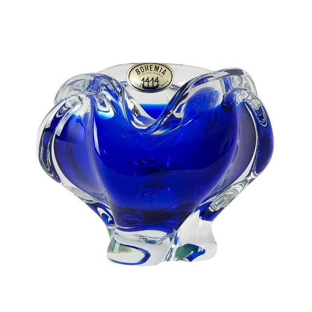 Vintage Bohemia Bowl, 1970s For Sale - Image 9 of 9