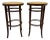 1960s Bentwood & Rattan Bar Stools Pair - Made in Yugoslavia For Sale