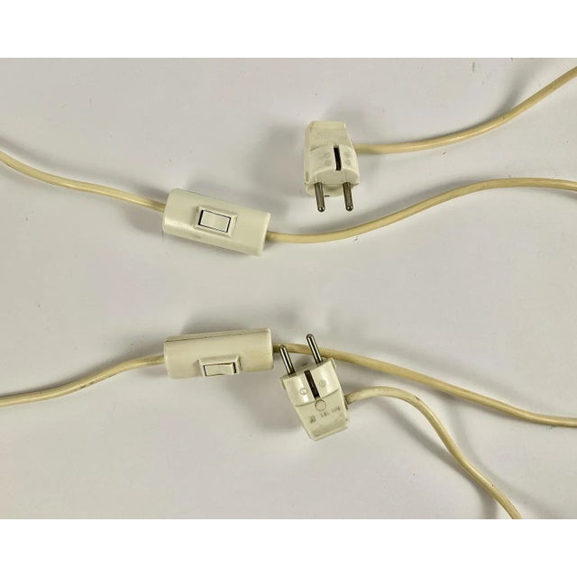 Gold Vintage Bedside Lamps Floral Home Lighting, Set of 2 For Sale - Image 8 of 9