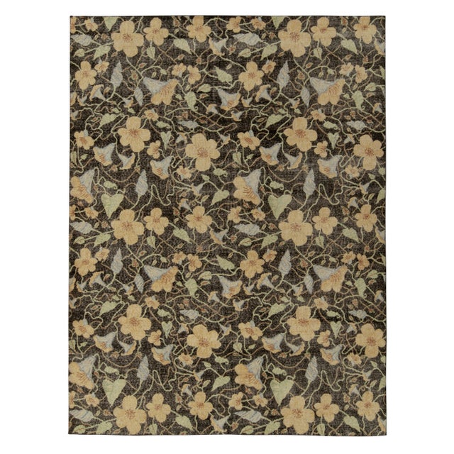 Textile Rug & Kilim’s Meandering Vines Rug, 5x7 For Sale - Image 7 of 7