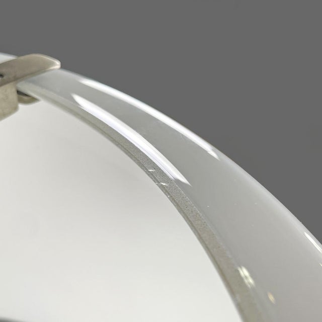 Italian Modern Triclinio Pendant in Glass and Brass attributed to Vico Magistretti for Artemide, 1970s For Sale - Image 14 of 18