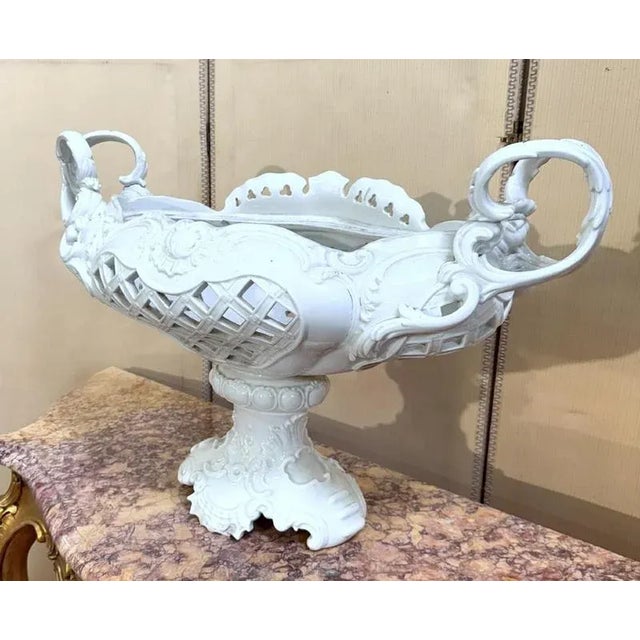 Large Earthenware Table Centerpiece For Sale - Image 3 of 6