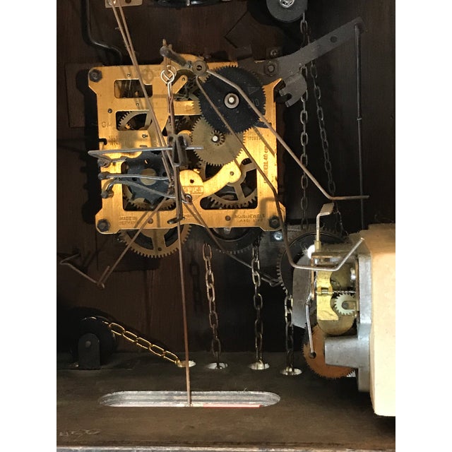 Late 20th Century Large Hand Crafted German Black Forest 8 Days Cuckoo  Clock Switzerland Musical Movement