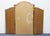 Wood Bassett Furniture Solid Oak Traditional American Colonial Revival 56" Tri-View Mirror 2085-246 For Sale - Image 7 of 8