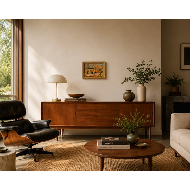 Anders Aldrin -Autumn in a California Landscape - Oil Painting For Sale - Image 10 of 10