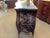 Chinoiserie Black Chinoiserie Chest of Drawers With Marble Top. Bombe Style For Sale - Image 3 of 8