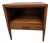Vintage Danish Modern Century Furniture Night Stand End Table Rosewood Bronze For Sale