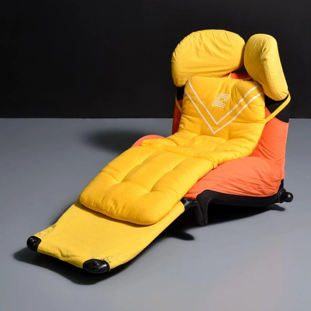 1980s Toshiyuki Kita ‘Wink’ Articulating Lounge Chair for Cassina, 1981 For Sale - Image 5 of 12