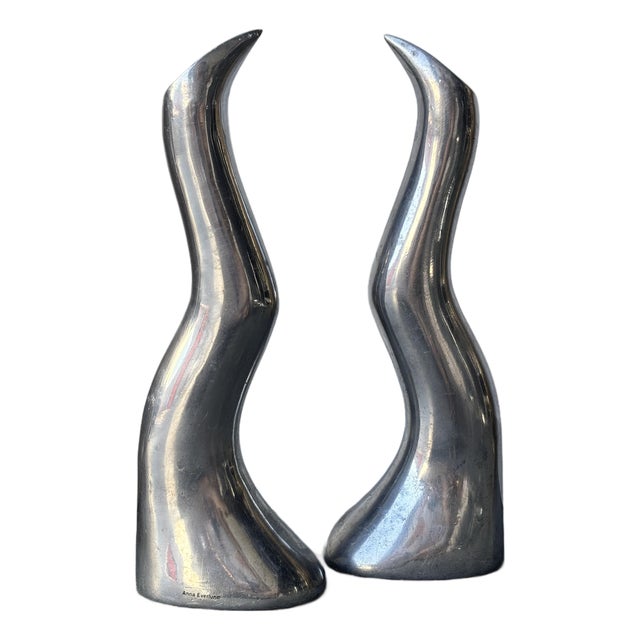 Anatomi Sculptural Candlesticks by Anna Efverlund for Ikea, 1992, Set of 2 For Sale