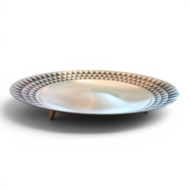 Silver Bauhaus Sculptural Silver-Plated Bowl by Paul Haustein for WMF Ikora, 1920s For Sale - Image 8 of 10