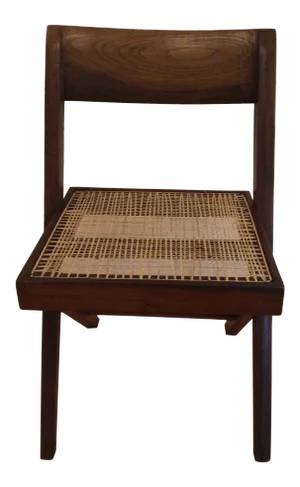 1950s Vintage Pierre Jeanneret Library Chair