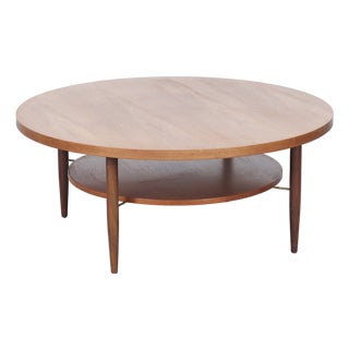 Mid-Century Modern Round Coffee Table, 1960s For Sale