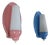 Pink & Blue Wall Lamps, 1950s, Set of 2 For Sale